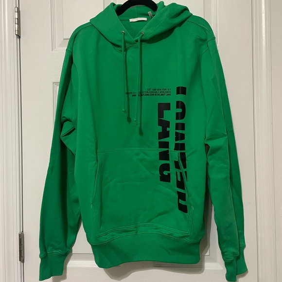 Men’s Helmut Lang Macro Mix Hoodie - Size Medium - Picture 1 of 6